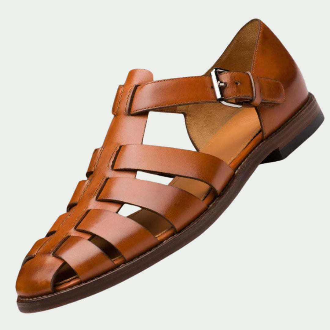 MIRAVO |  leren sandalen voor heren