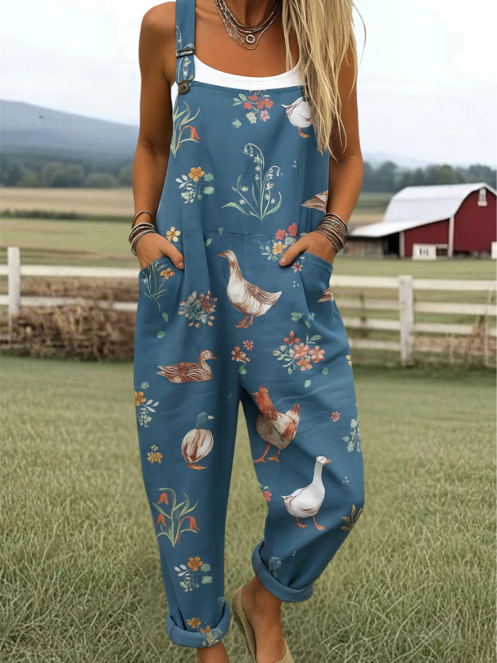 Nina™ | Artistieke Overall Jumpsuit