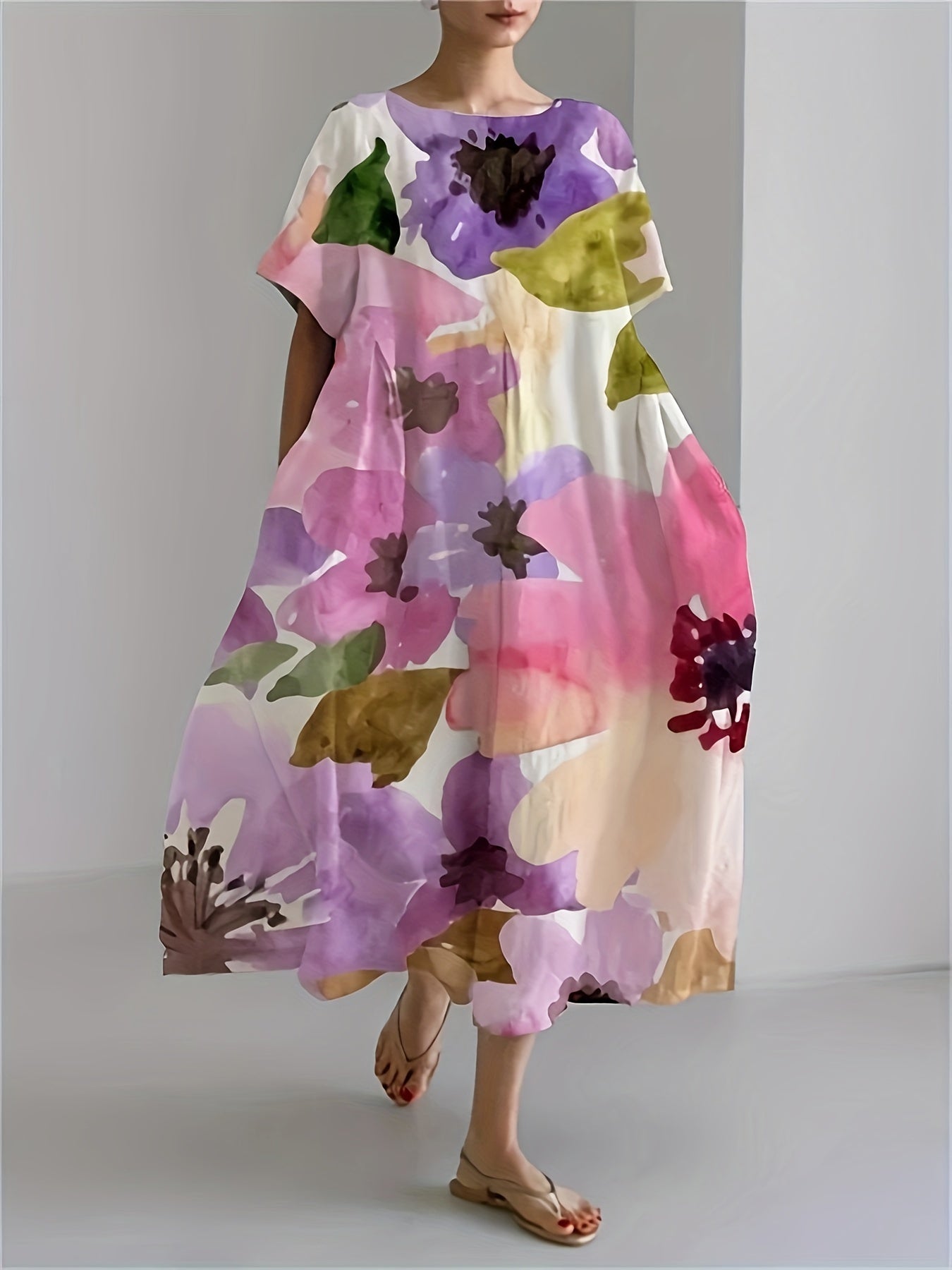 Elodie™ | Korte Bloemenjurk