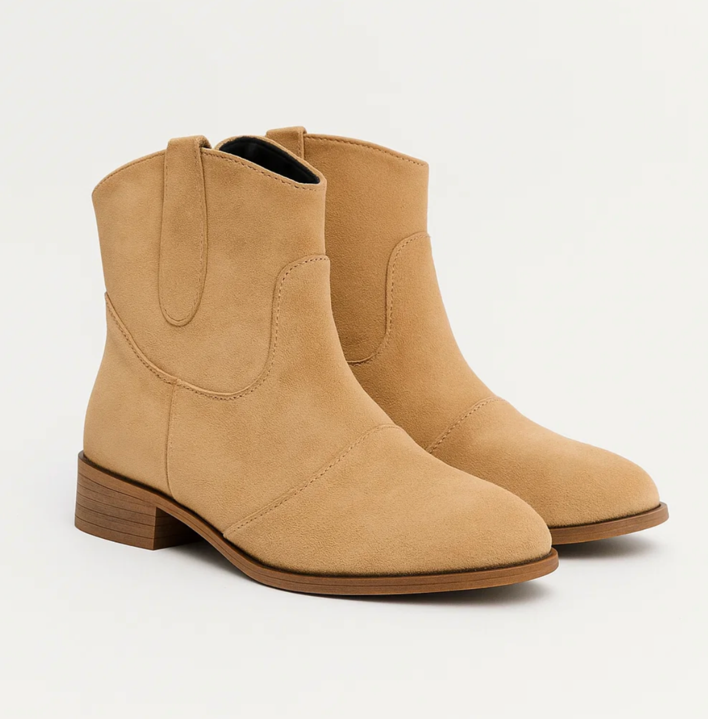Saskia™ | Westernlaarzen van Suède