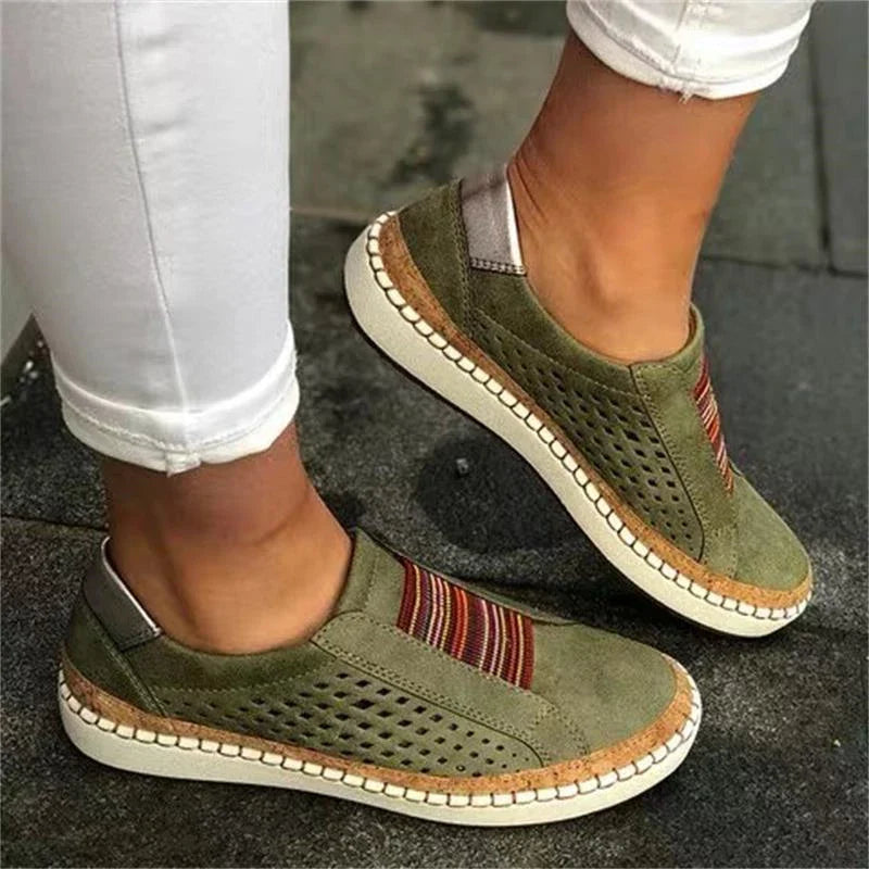 Olga | Elegante en comfortabele instap sneakers