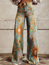 CIRILLA | Palazzo Broek met Retro Bloemenpatroon