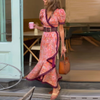 Elegante Roze Maxi Dress: De Jurk die Altijd Past – Letterlijk én qua Stijl