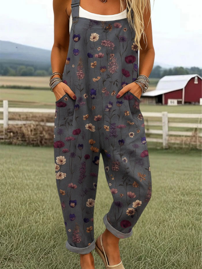 Nina™ | Artistieke Overall Jumpsuit