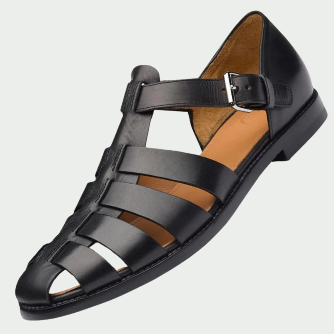 MIRAVO |  leren sandalen voor heren