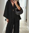 Nora™ | Luchtige Broek-Blazer Set