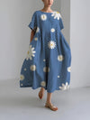 Elin™ | Wikkeljurk met Bloemenprint