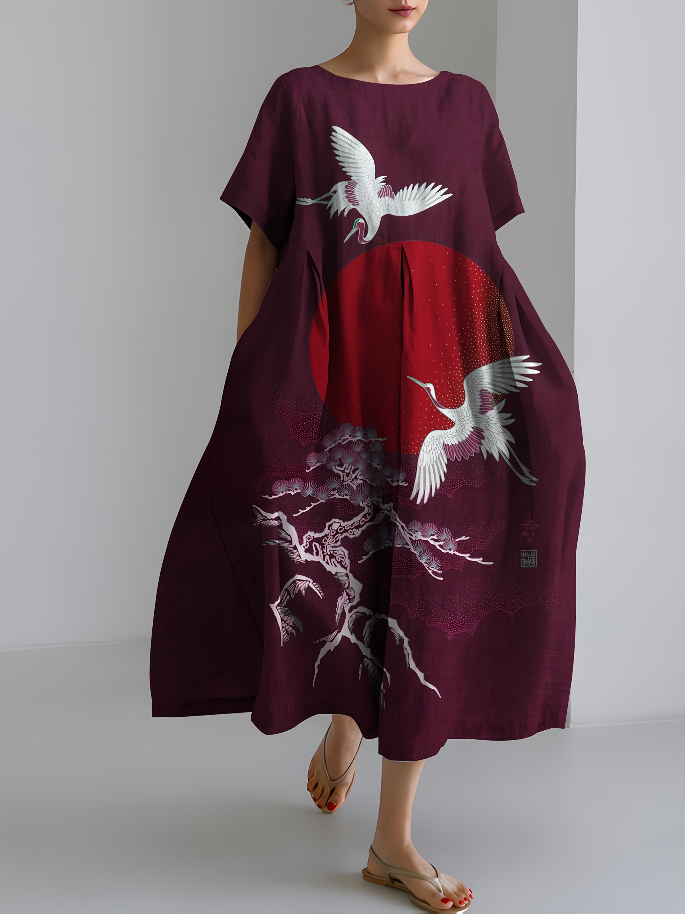 Lieke™ | Lentejurk met Bloemenprint