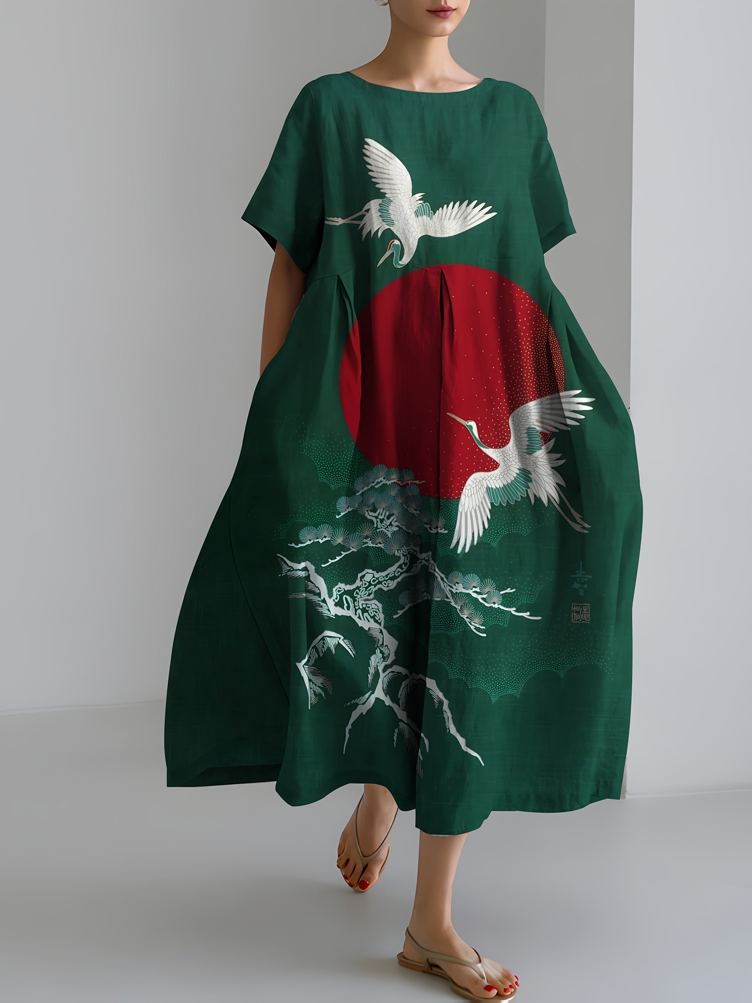 Lieke™ | Lentejurk met Bloemenprint
