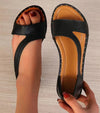 Diana | Sandalen met open teen en decoratieve studs