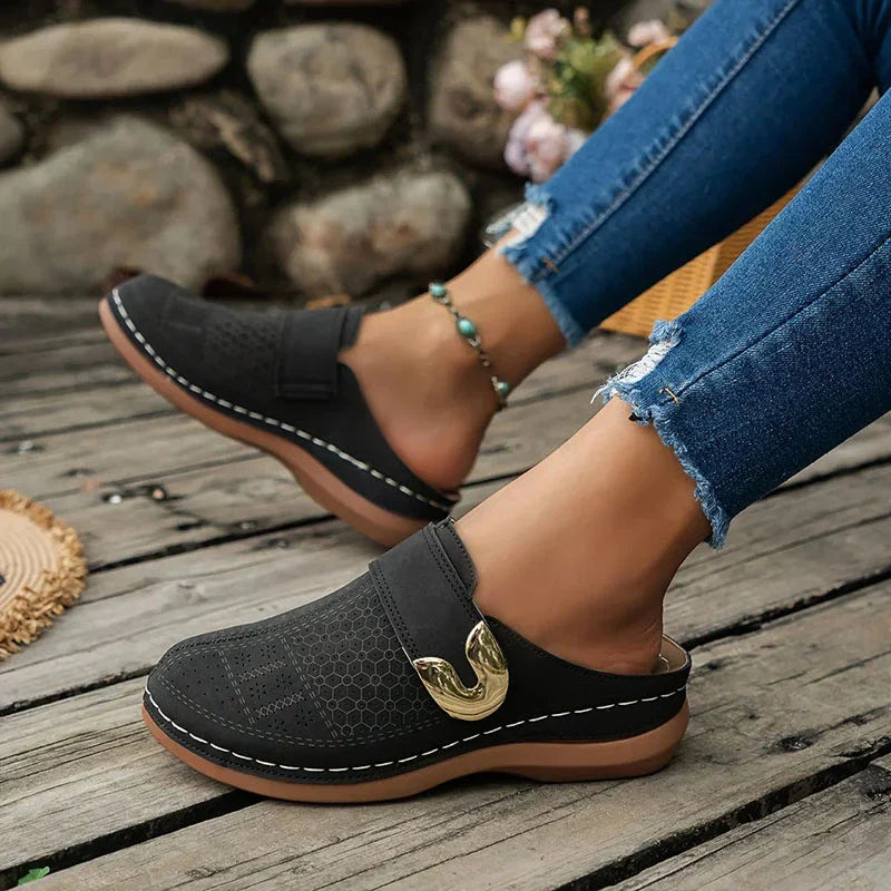 LION | Elegante Orthopedische Klompen met Hak – Dagelijks Comfort