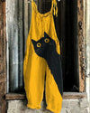 Lina™ | Kattenprint Overall