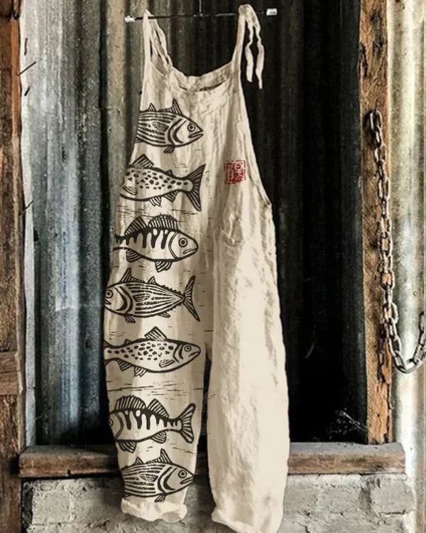 Aya™ | Linnen Japans Overall