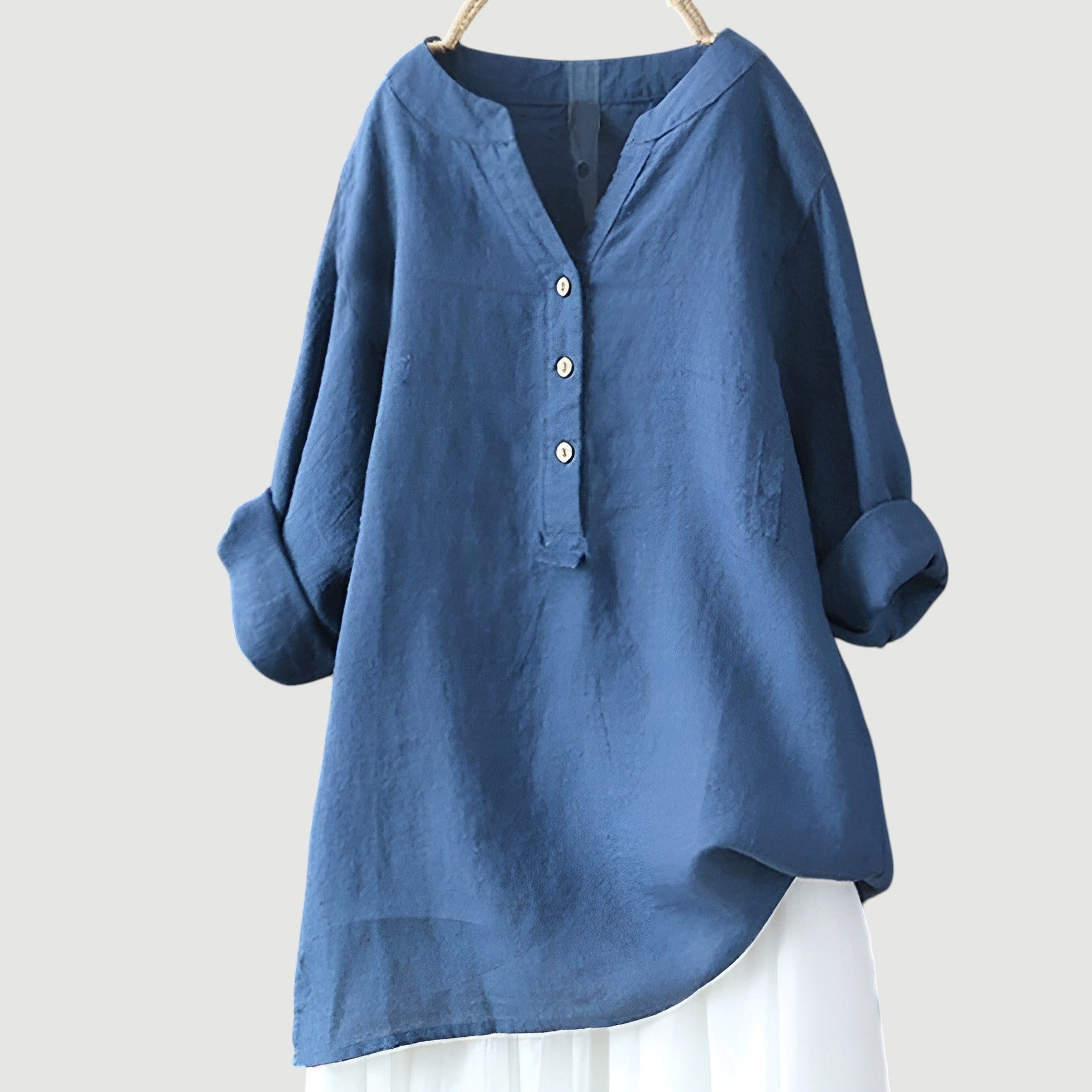 Nova| Luchtige en Comfortabele Linnen Damesblouse